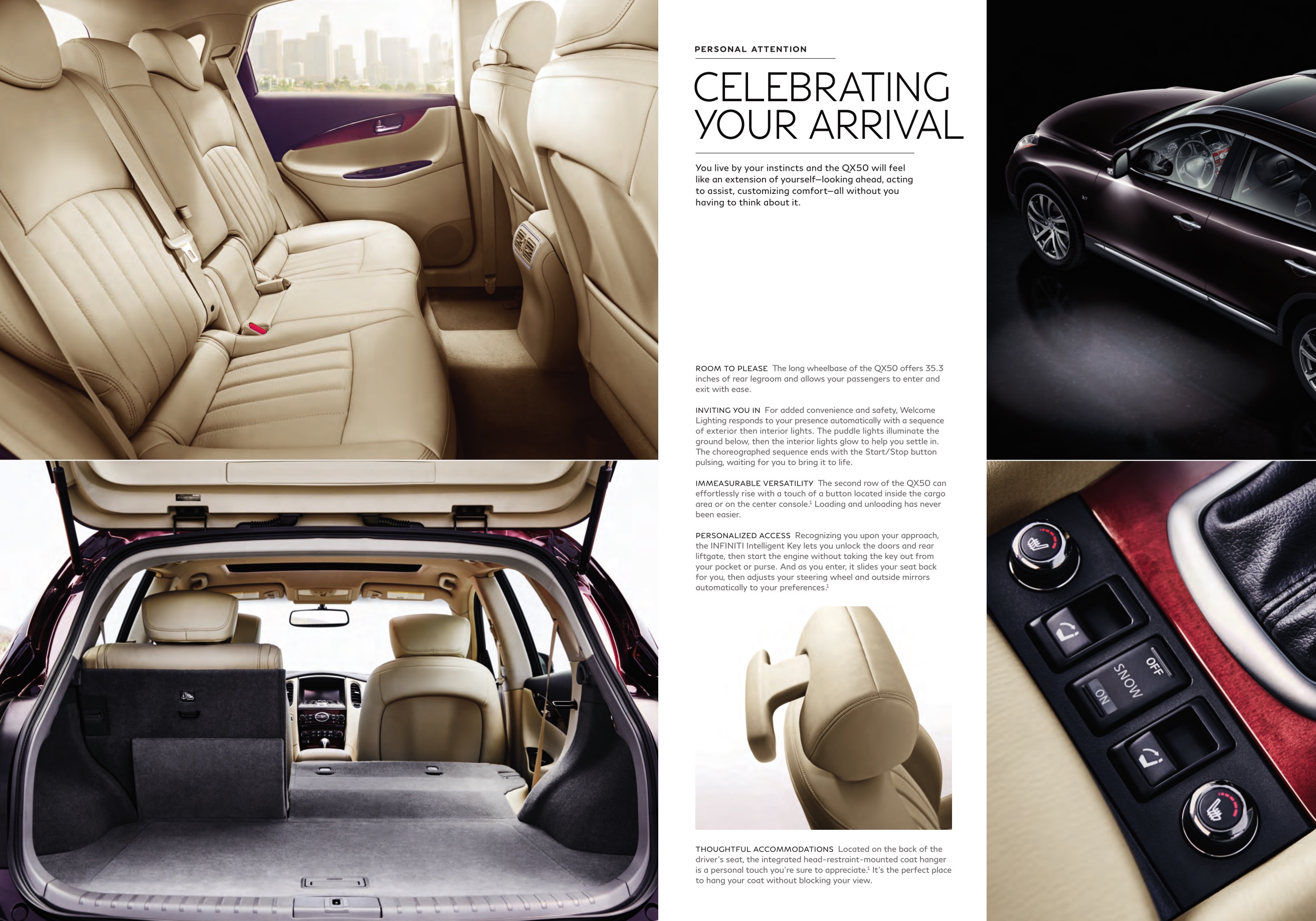 2017 Infiniti QX50 Brochure Page 1